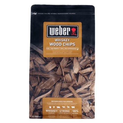 WEBER Encenalls de fusta de roure Whisky per a fumar carn