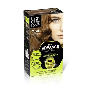 Imagen de LLONGUERAS Tint de color ros daurat nº 7.34 Color Advance