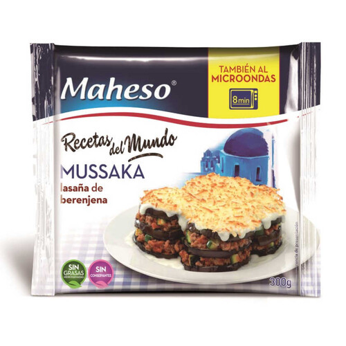 MAHESO Mussaka de carn