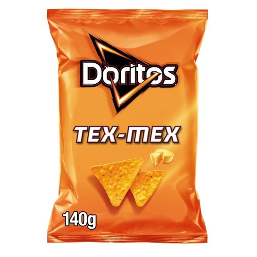 DORITOS Snacks de blat de moro amb gust de formatge Tex-Mex