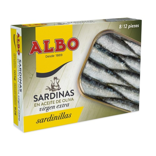 ALBO Sardines petites en oli d'oliva verge extra