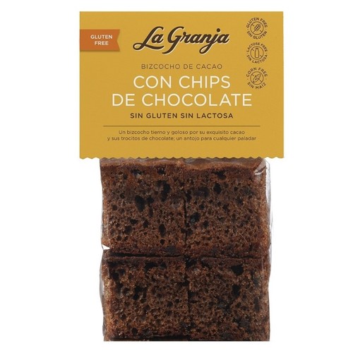 LA GRANJA Pa de pessic amb xips de xocolata sense gluten sense lactosa