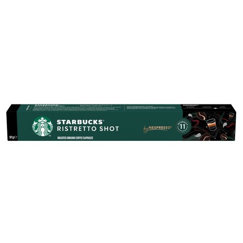 STARBUCKS Càpsules de cafè by Nespresso Ristretto Shot intensitat 11
