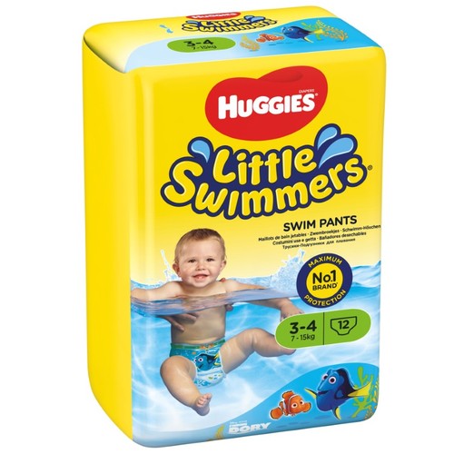 HUGGIES Bolquers d'aigua talla 3-4 (7-15 kg) Little Swimmers