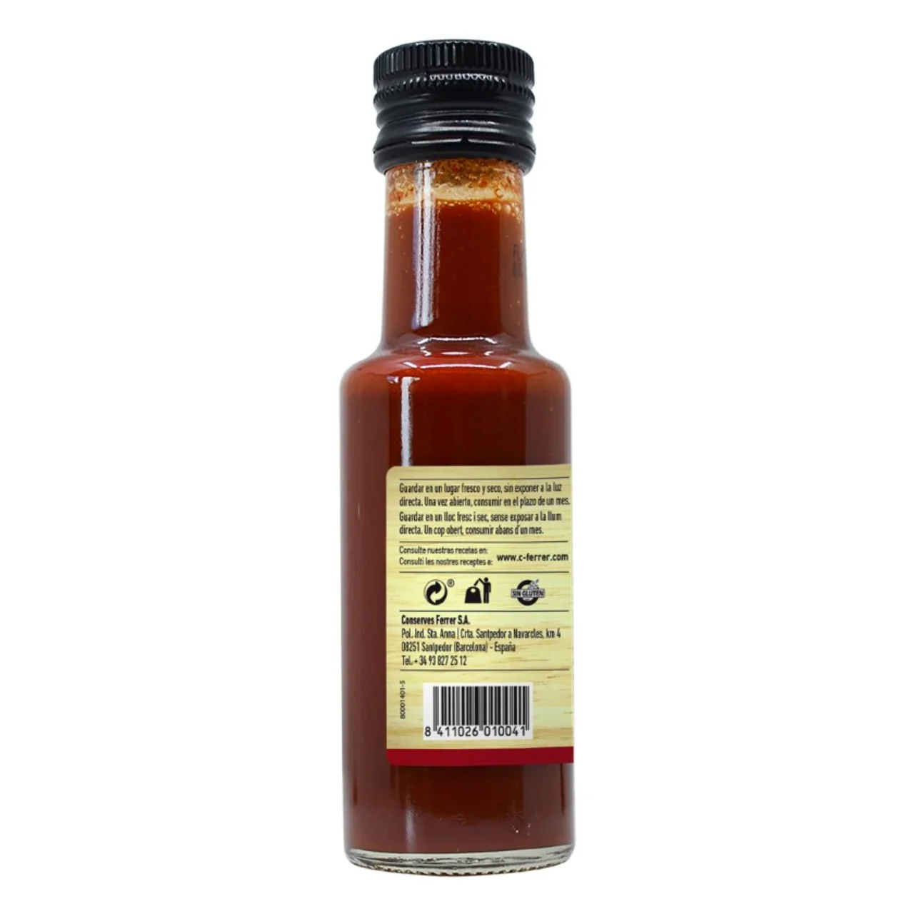 Salsa aperitivo para berberechos