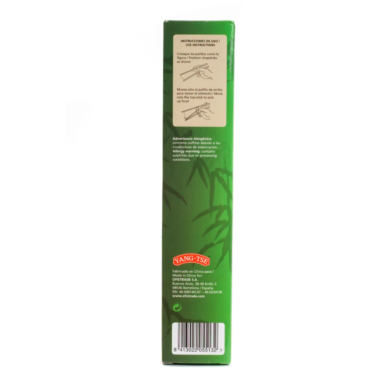 Palillos de bambú