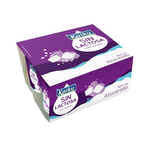KAIKU Iogurt natural ensucrat sense lactosa