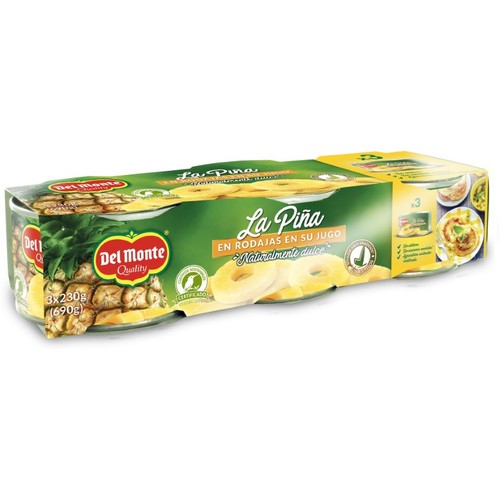 DEL MONTE Pinya a rodanxes