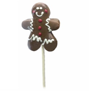 Imagen de DILLEPASA Piruleta de núvol en forma de ninot de Nadal