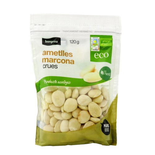 BONPREU Ametlles crues marcona Km0 ecològiques