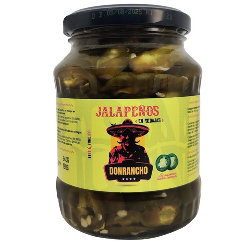 DONRANCHO Jalapeño a rodanxes