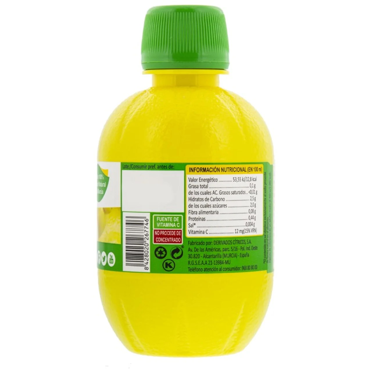 Zumo de limón