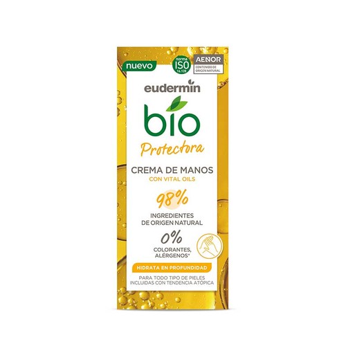 EUDERMIN Crema de mans protectora ecològica