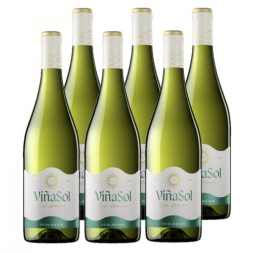 VIÑA SOL Caixa vi blanc DO Catalunya ecològic Km0