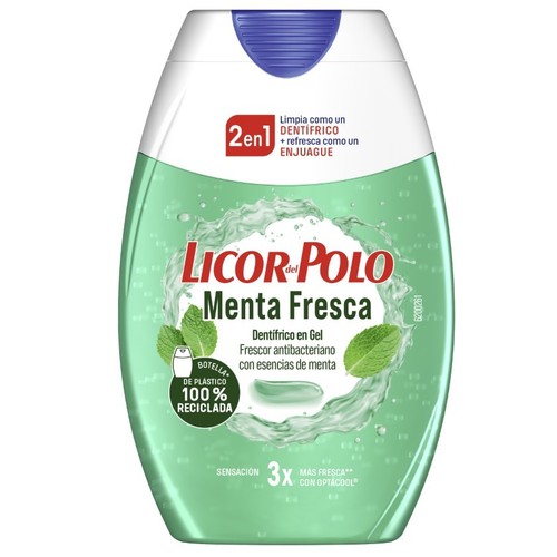 LICOR DEL POLO Dentifrici en gel 2en1 menta fresca