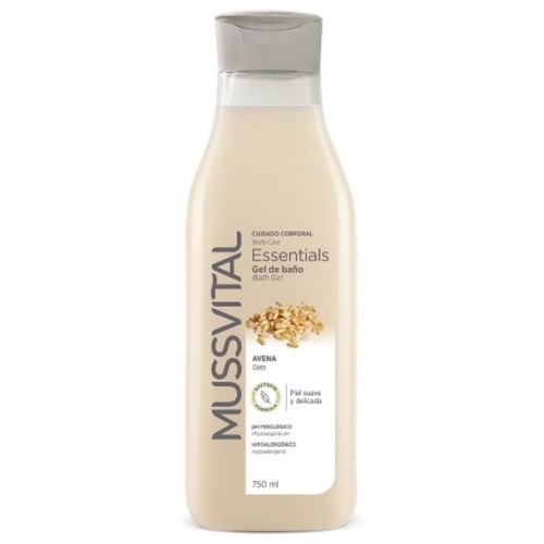 MUSSVITAL Gel de bany de civada