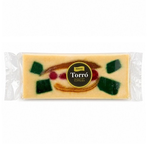 BONPREU Torró artesà de massapà amb fruites