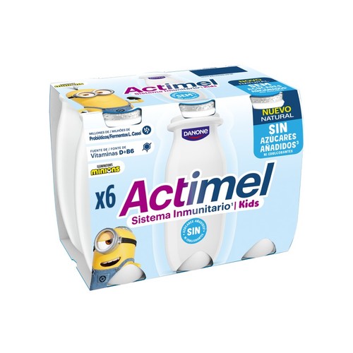 ACTIMEL Iogurt per beure natural Kids