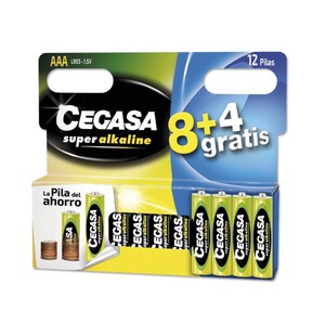 Imagen de CEGASA Pila AAA LR03 superalcalina