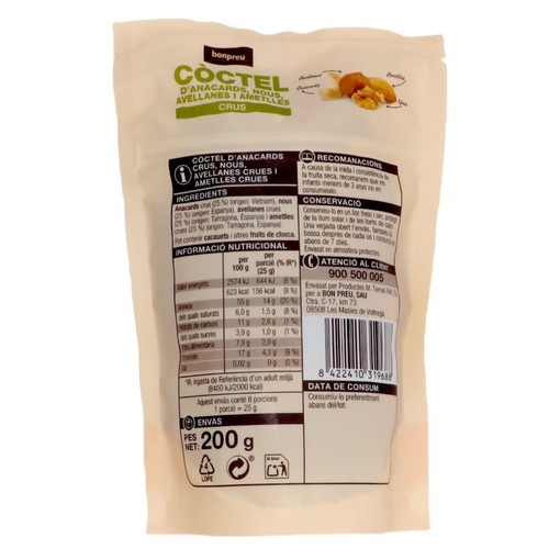 BONPREU Còctel de crus