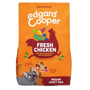 EDGARD & COOPER Menjar amb pollastre per a gos adult 1 kg