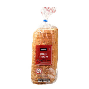 BONPREU Pa de motlle amb 9 cereals