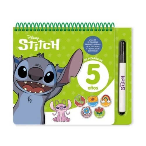 STITCH Quadern pissarra 5 anys