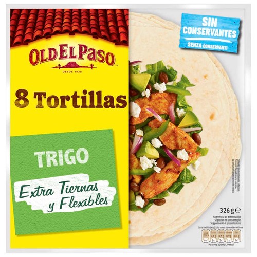 OLD EL PASO Tortilles mexicanes de blat