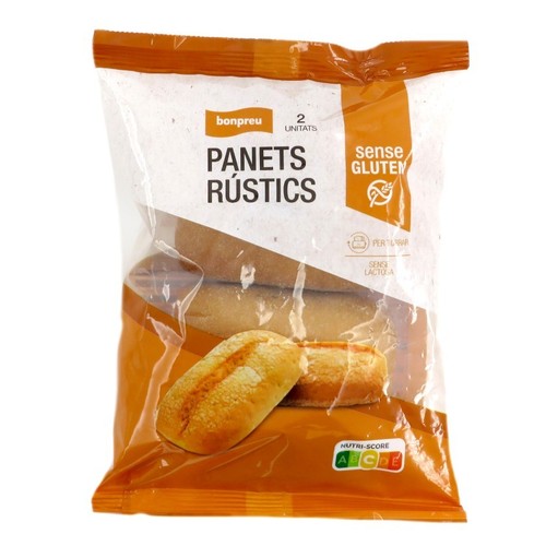 BONPREU Panets rústics sense gluten