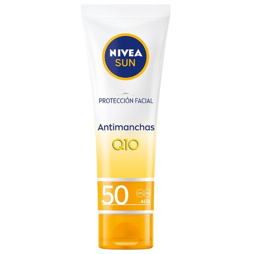 NIVEA SUN Crema solar facial antitaques FPS 50 Alta