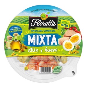 Imagen de FLORETTE Amanida Mixta amb tonyina i ou