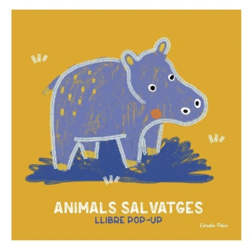 ED. ESTRELLA POLAR Llibre Animals salvatges. Llibre pop-up