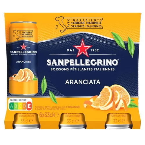 Agua con gas con sabor a limón 6x33cl