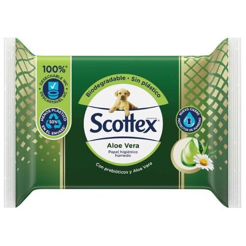 SCOTTEX Paper higiènic humit sensitiu