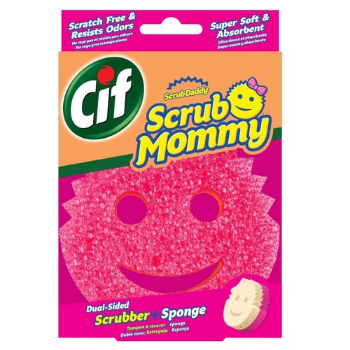 CIF Fregall i esponja Scrub Mommy