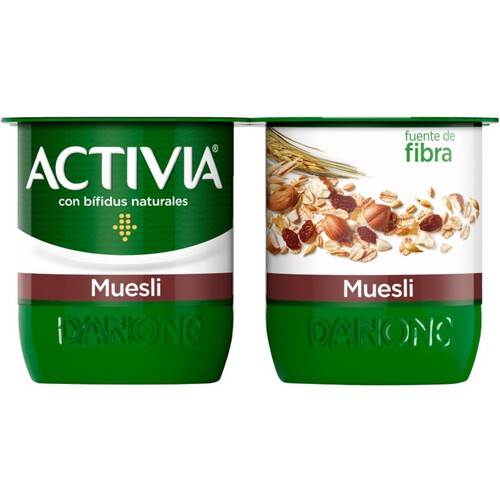 ACTIVIA Iogurt de fibres amb musli