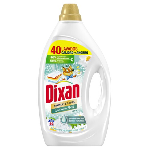 DIXAN Detergent líquid aromateràpia de 40 dosis