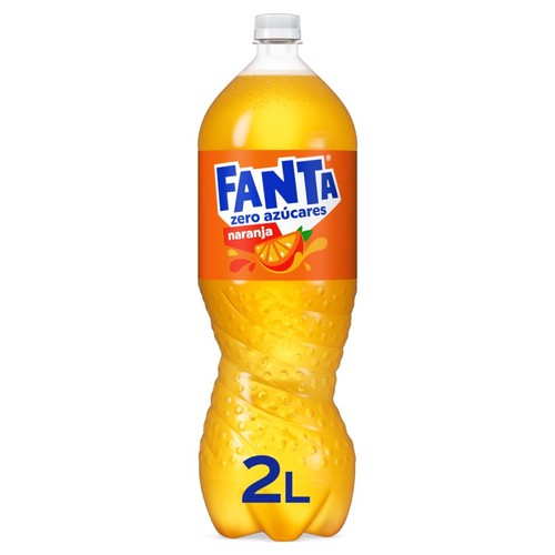 FANTA Refresc de taronja zero sucre en ampolla