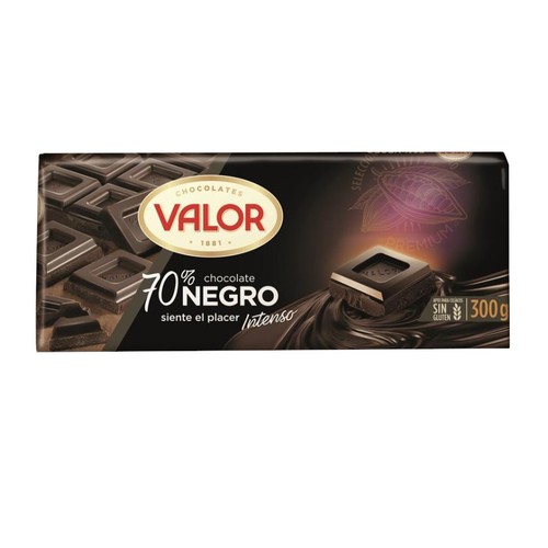 VALOR Xocolata negra 70%