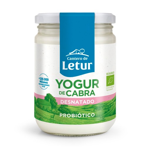 CANTERO DE LETUR Iogurt desnatat de cabra ecològic