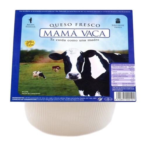 MAMA VACA Formatge de vaca fresc al tall en porció