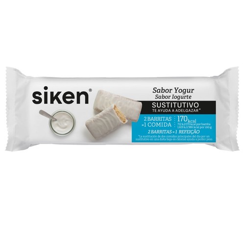 SIKEN FORM Barreta substitutiva sabor iogurt