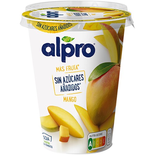 ALPRO Producte vegetal a base de soja de mango sense sucre