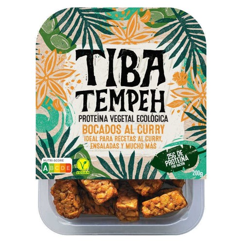 TIBA TEMPEH Mos al curry amb soja ecològics