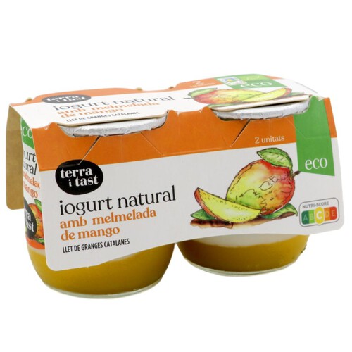 TERRA I TAST Iogurt de mango ecològic