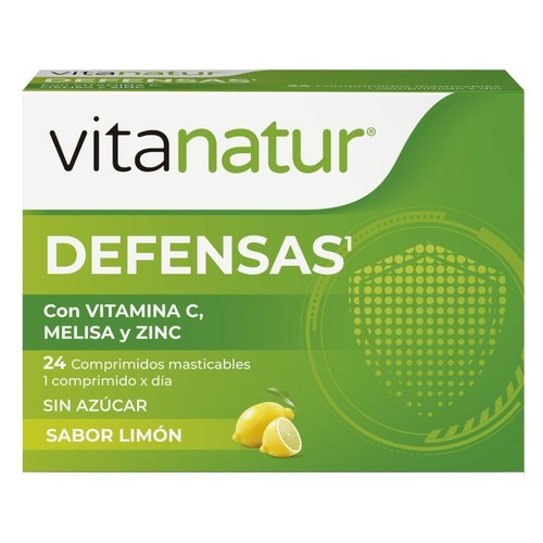 VITANATUR Vitamina C, melissa i zinc defenses