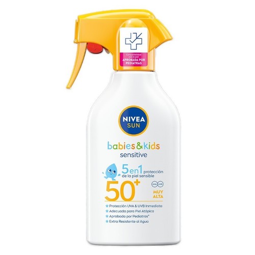 NIVEA SUN Llet solar infantil Babies&Kids Sensitive FPS 50 molt alta