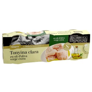 BONPREU Tonyina clara en oli d'oliva verge extra