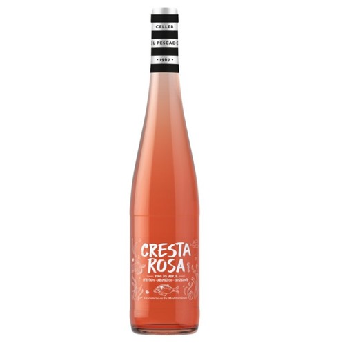 CRESTA ROSA Vi rosat d'agulla Km0