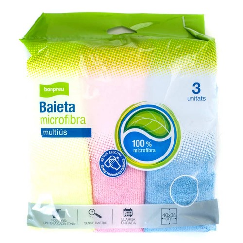 BONPREU Baieta microfibra multiús